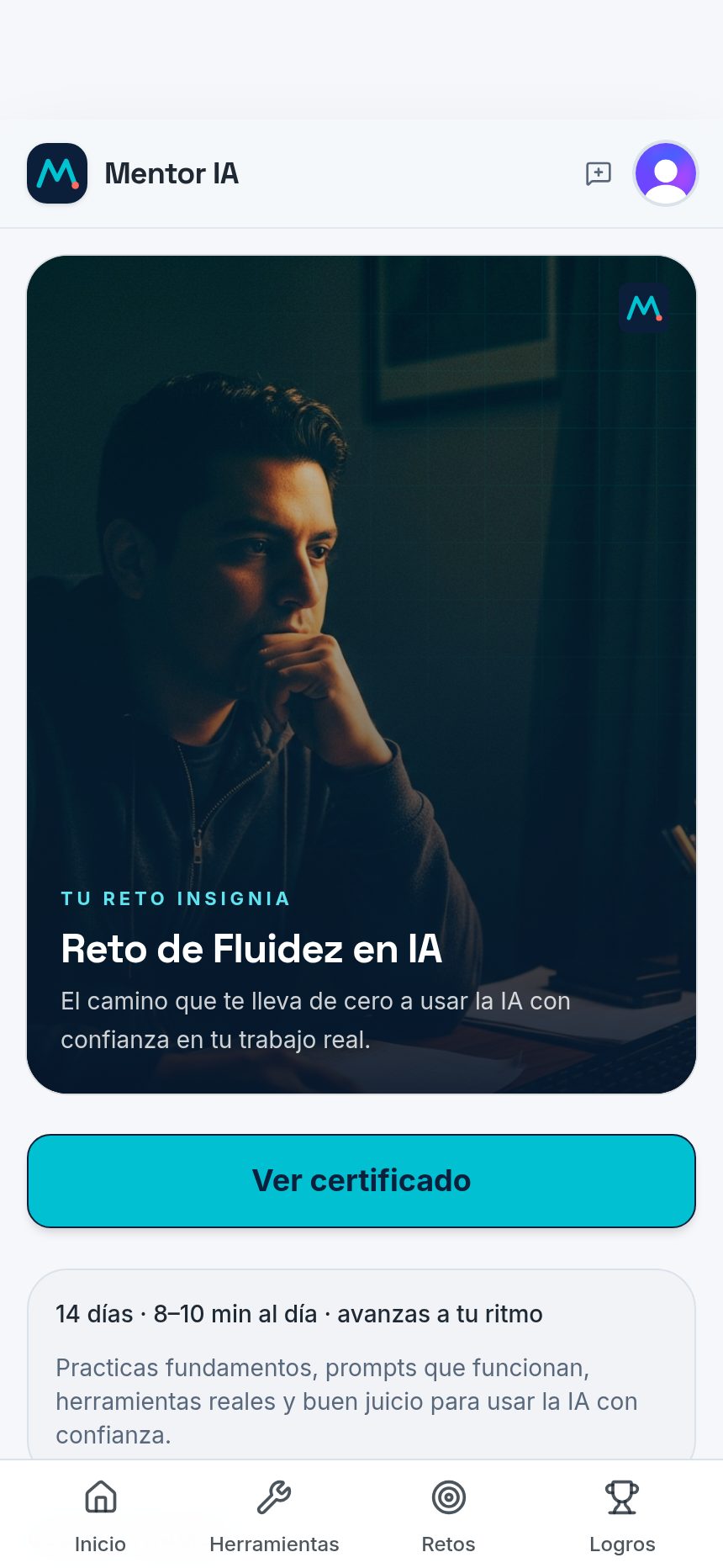 El reto principal de 14 días